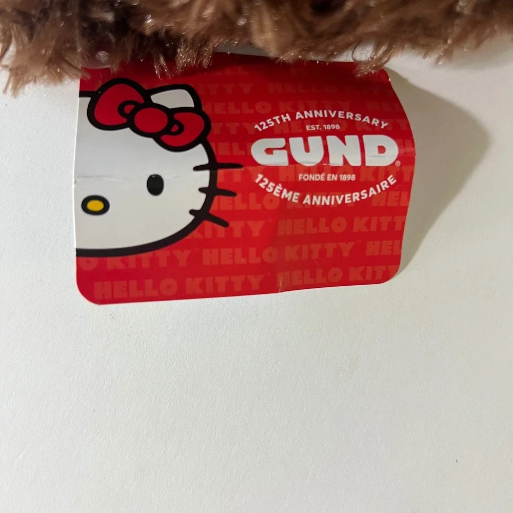 Hello Kitty x Gund‎ #6067449 Philbin Cat Teddy Bear Plush NWT